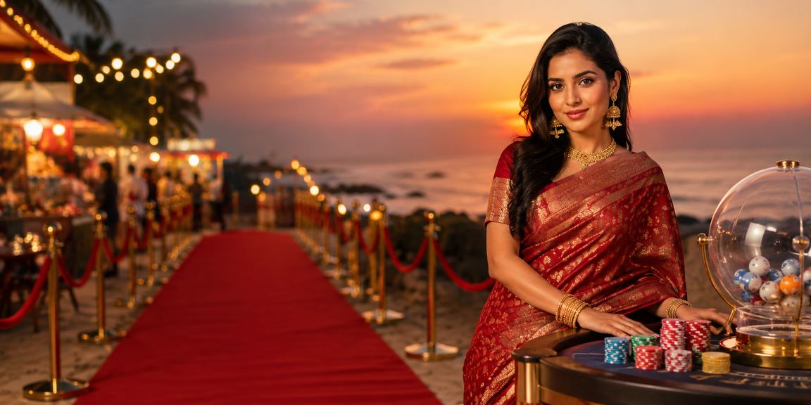 সেন্ট মার্টিনে সৈকতে বসে c51 পুরস্কার লটারি পরীক্ষা করছেন একজন ব্যবহারকারী